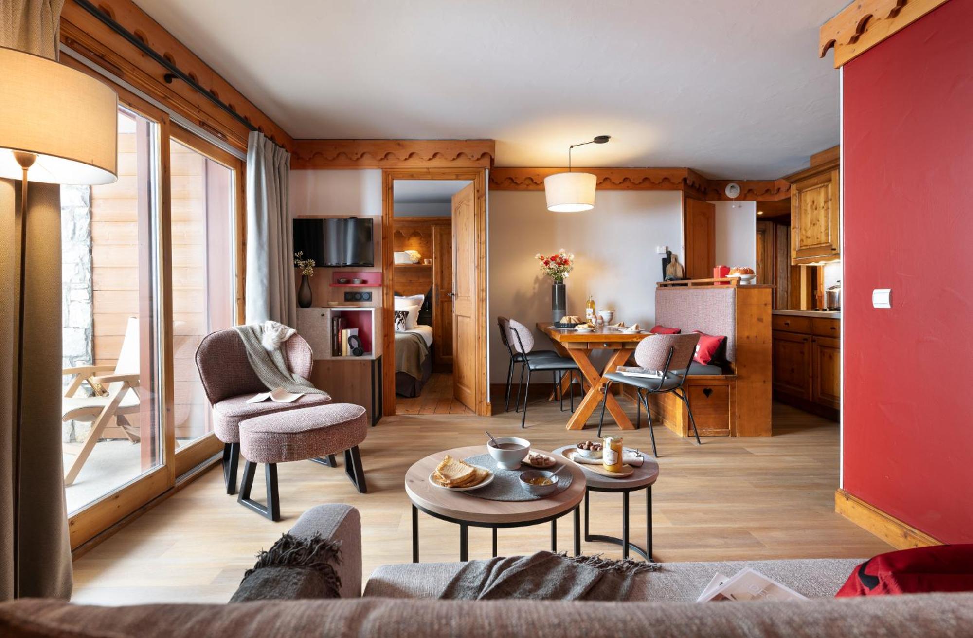 Residence Pierre & Vacances Premium Les Alpages De Reberty Les Menuires Exterior foto